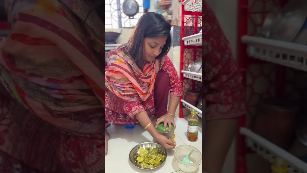 জলপাইয়ের আচার আচার বানানোর জন্য রেডি করছি 