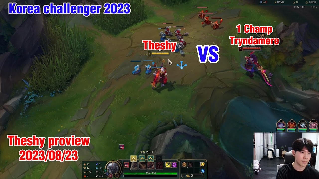 Theshy proview 2023/08/23 aatrox akali nidalee jax Korea challenger | WBG Theshy第一视角
