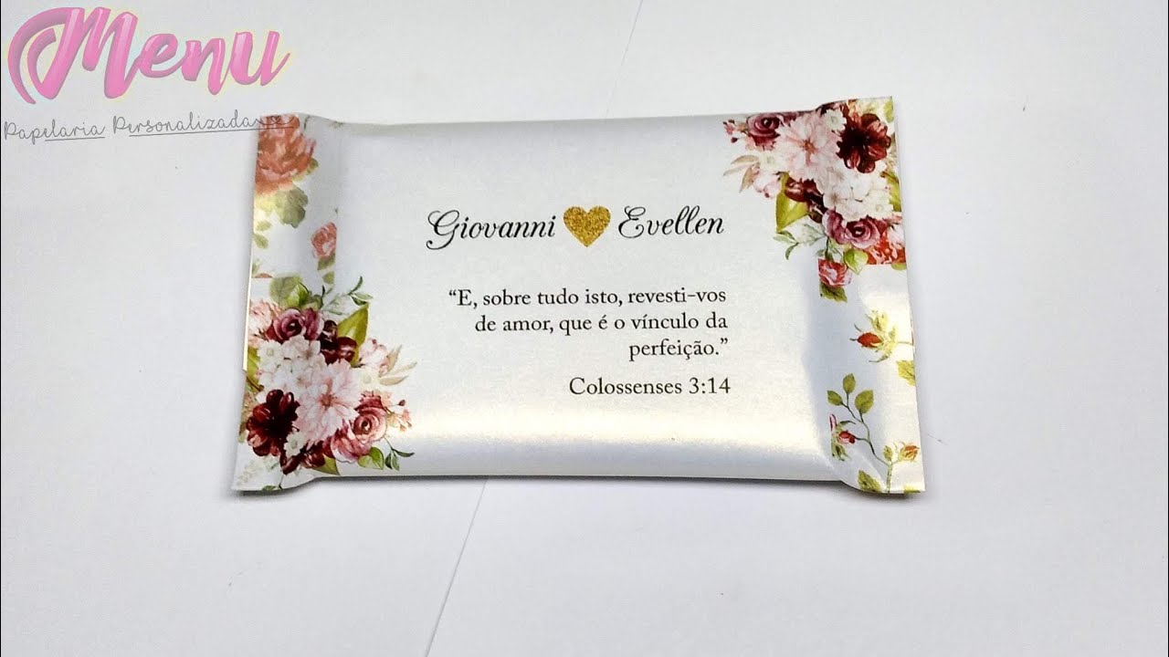 PAP | Kit Kat personalizado • Molde grátis