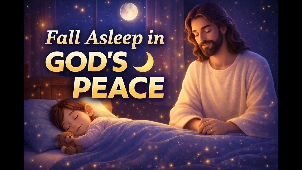 Fall Asleep in God’s Peace 🌙 | Gentle Christian Music for Night Prayer (2 Hours)