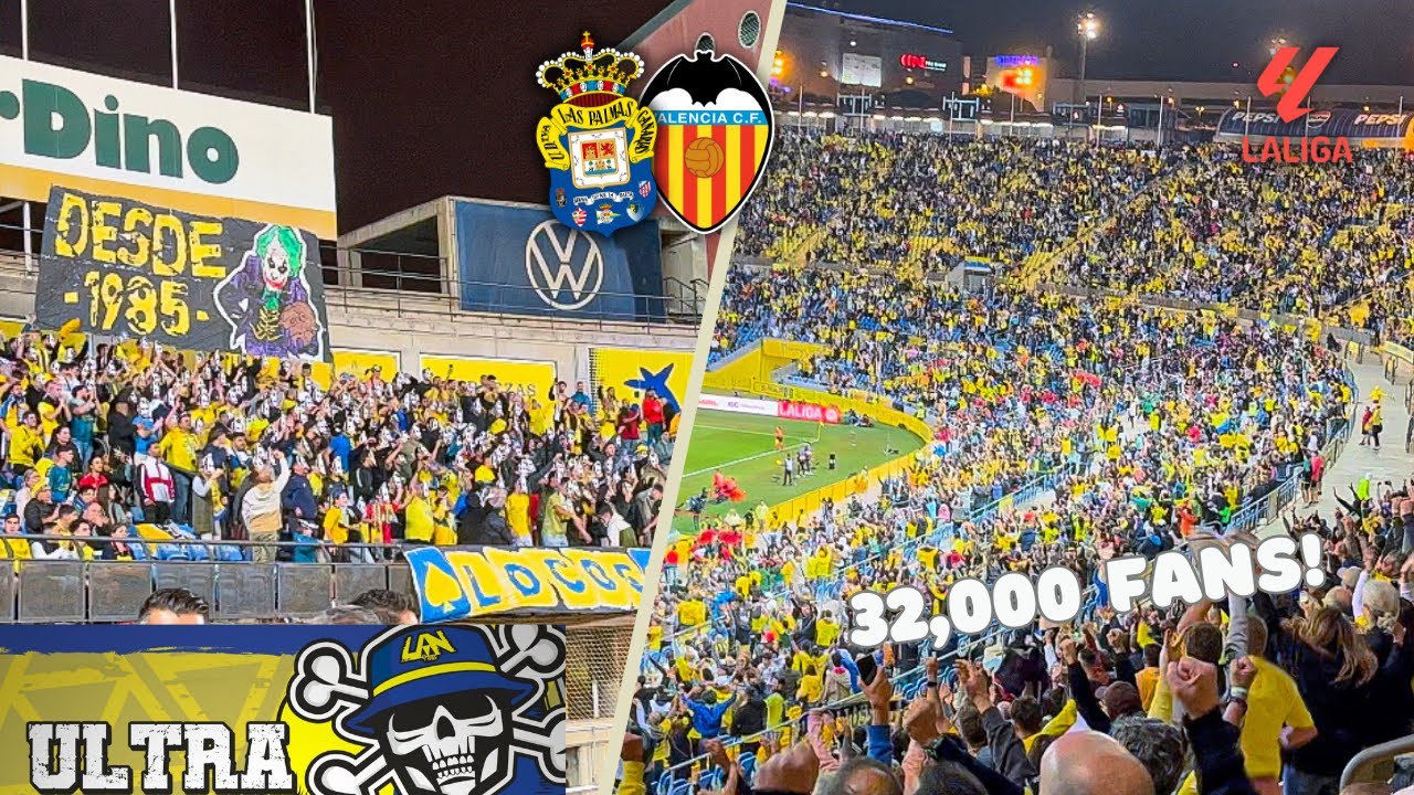 This Holiday Island loves Football! Las Palmas v Valencia