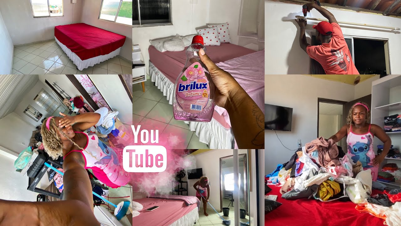 ARRUMANDO MEU QUARTO 😍🙌🏾  #minnynovamente 
