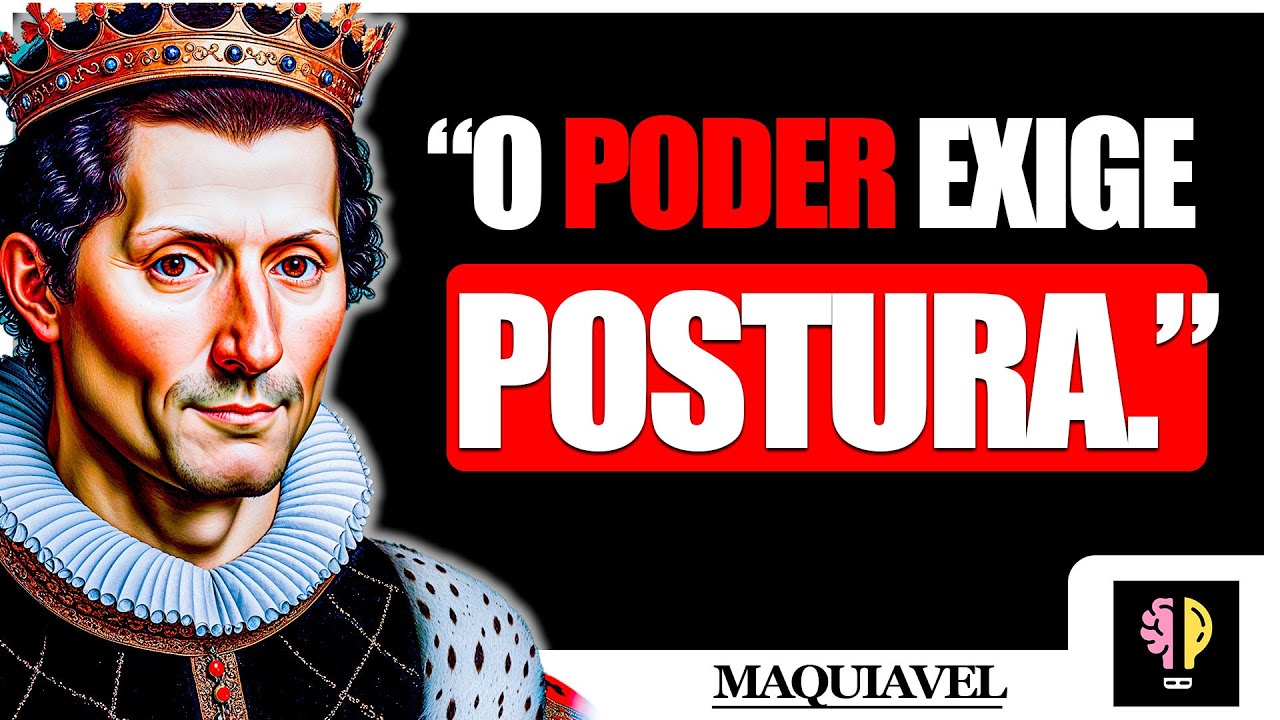 🗝️🧠Como Criar Uma Postura Que Ninguém Ousa Enfrentar | Maquiavel