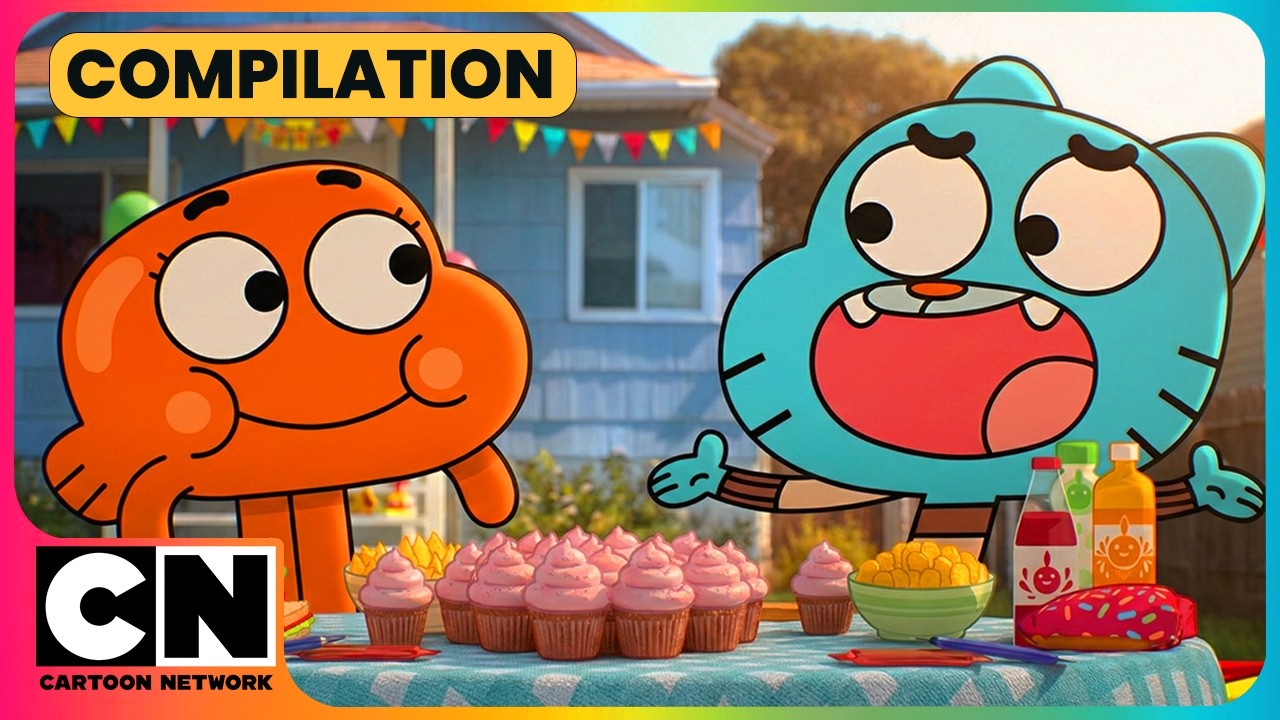 Who Invited the Walking Shark?!🦈| The Amazing World Of Gumball🏐| Cartoon for kids | @cnindia ​
