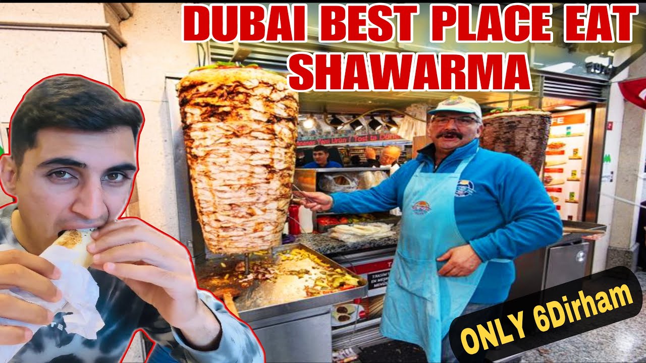 Dubai $2 Chicken Shawarma 💸😋 ||Shawarma Street Food Adventure||Theumarvlog