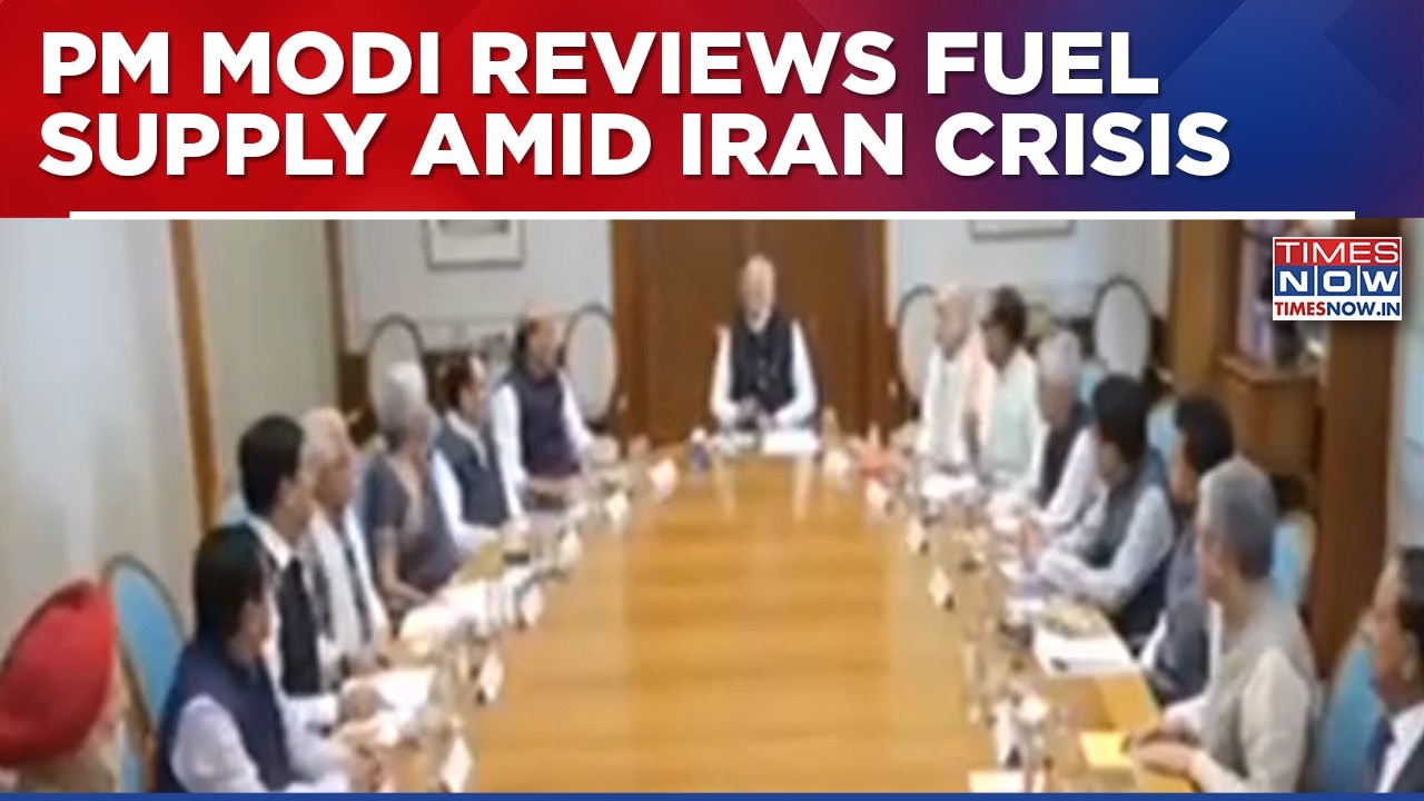 PM Modi Chairs High Level Meet On Fuel Power Supply Amid West Asia Crisis Lasting Hours