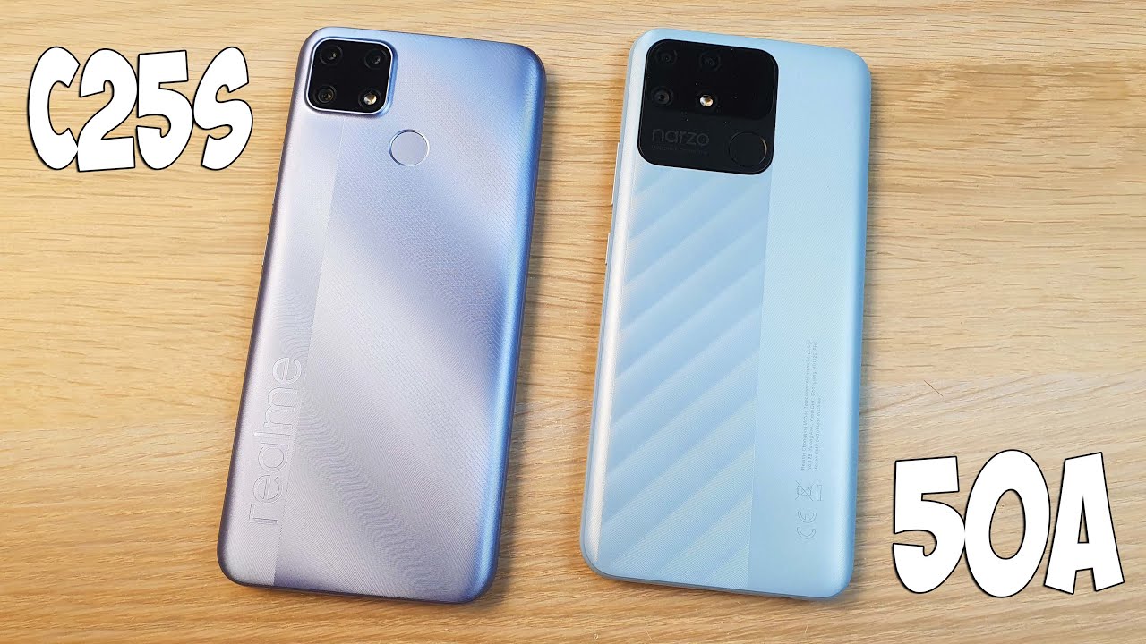 REALME C25S VS NARZO 50A - ЧТО ВЗЯТЬ? ПОЛНОЕ СРАВНЕНИЕ!