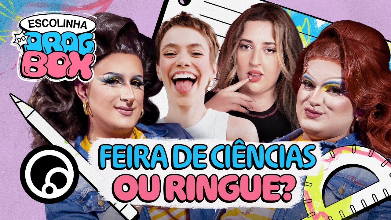 MARI KRÜGER e LAURA SERAPHIM no desafio de BIOLOGIA e QUÍMICA | ESCOLINHA DO DRAGBOX na DiaTV #03