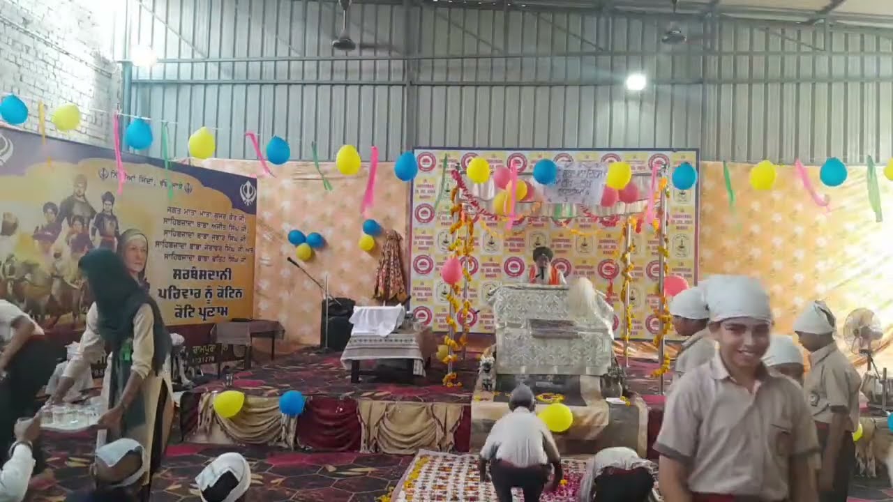 29th स्कूल स्थापना दिवस पर करवाया गया सुखमणि साहिब जी का पाठ .