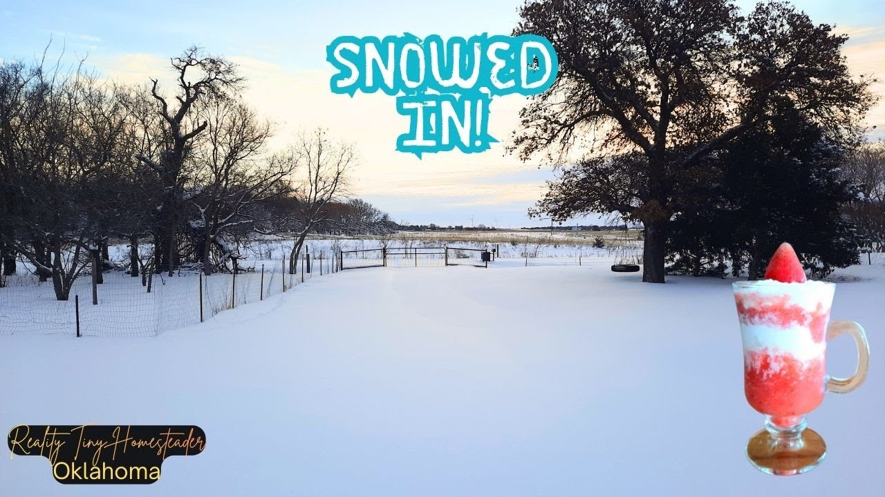 Ep 7 - Snowed In | Breakfast Over Wood Stove | Snowy Treat