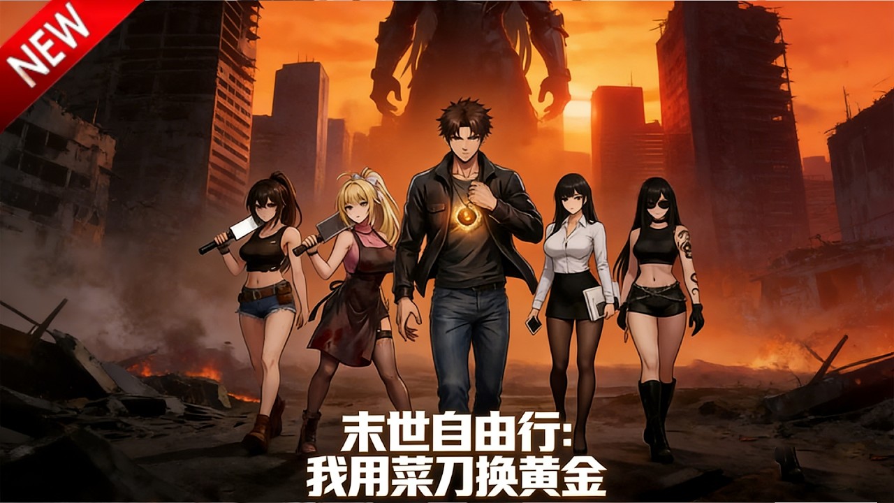 💥【新番上线】觉醒双界穿越能力，靠资源差暴富，主导补天计划化解末世危机！《末世自由行：我用菜刀换黄金》全集 Multi SUB #热血 #漫剧 #动漫魔女