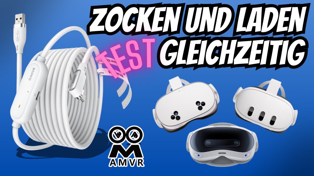 Neues Link Kabel von AMVR getestet - Laden, Spielen, stabile Übertragungsrate - Geht das?