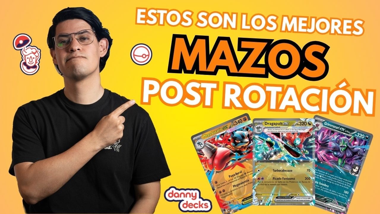 Los mejores Mazos para jugar Pok&eacute;mon TCG despu&eacute;s de la rotaci&oacute;n 2026