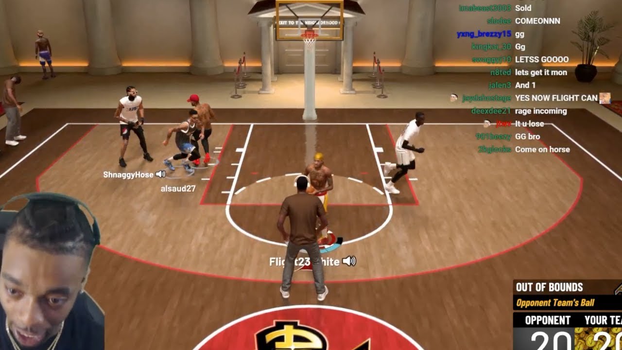FlightReacts CATCHES PANIC ATTACK After INTENSE Game AGAINST 3 Centers On NBA 2K19!