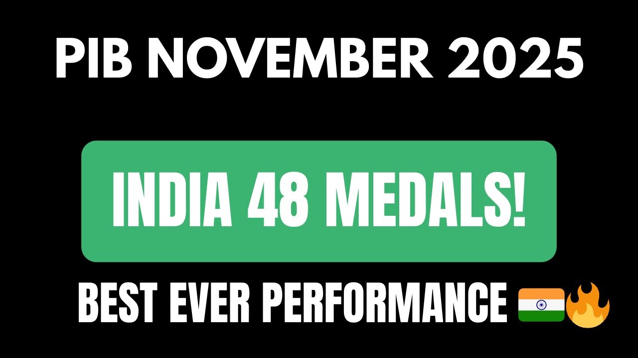 Asian Youth Games 2025:India’s Best-Ever 48 Medals|Full Summary for UPSC, GK & Current Affairs #upsc