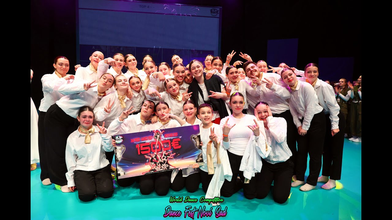 DFNS 2025 - TOP 4 /Aqua Dance Club / UCHI ME MAJKO, KARAJ ME / 2nd place / 1500 Euros Check Award