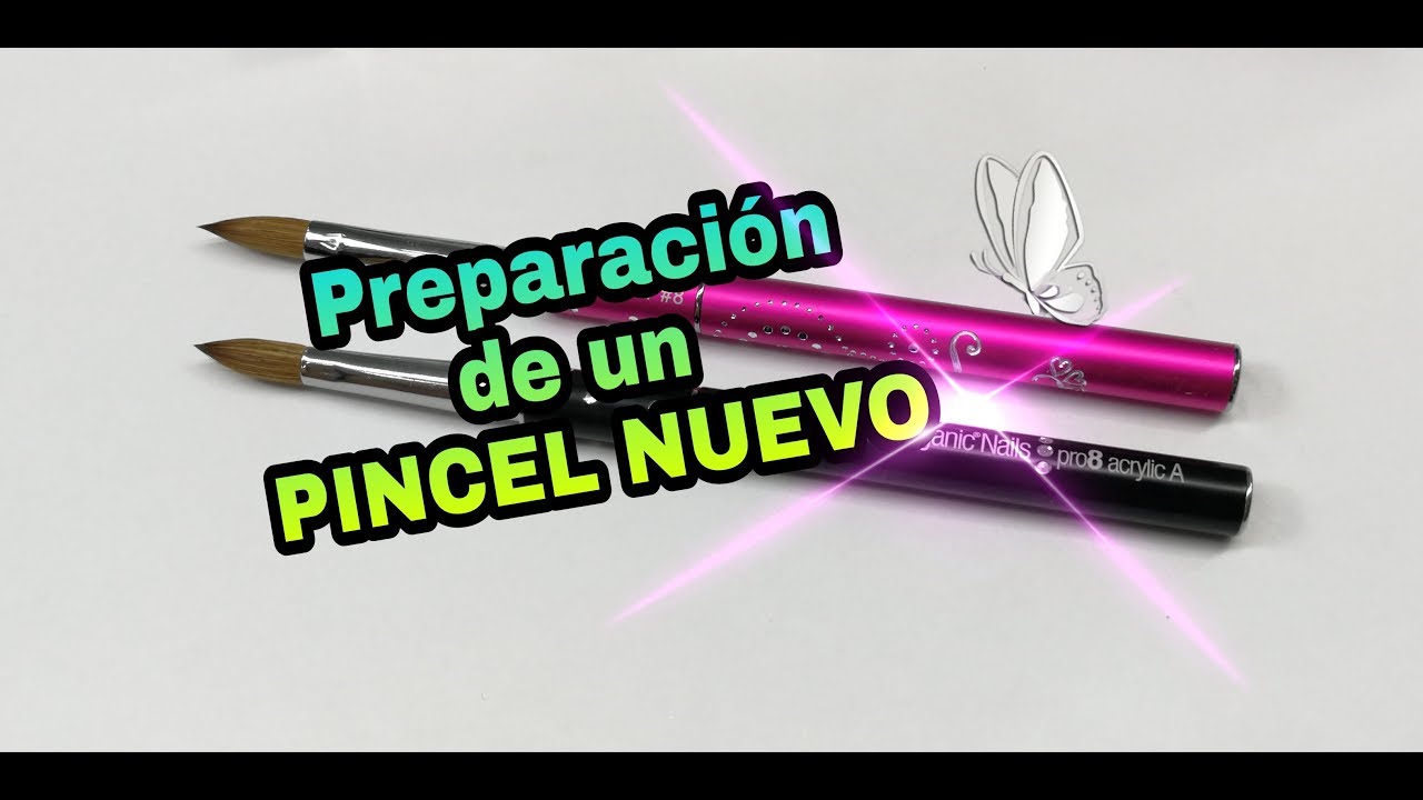 💅 Cómo preparar un Pincel Nuevo para Aplicación de Uñas