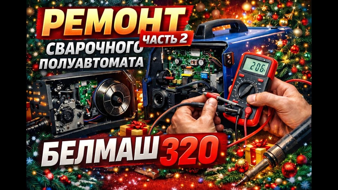 Белмаш 320 ВОЗВРАт, сгорели транзисторы. Куча неисправностей!