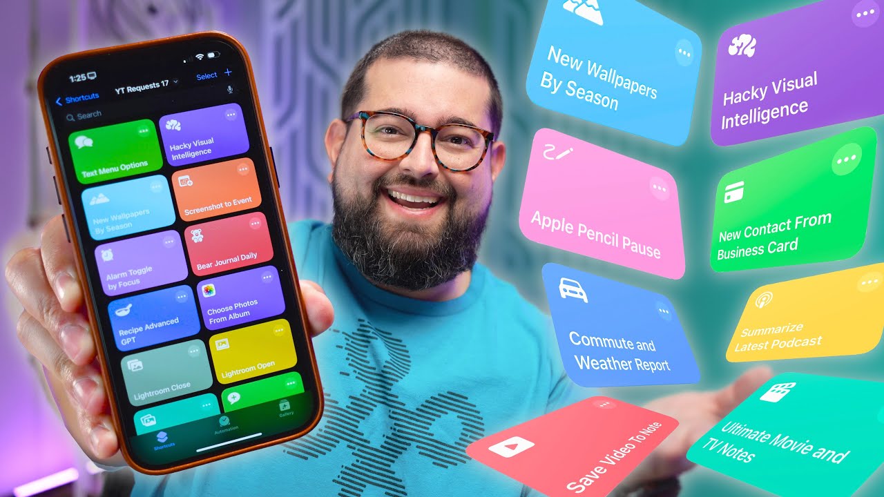 ⚡️ 23 NEW Shortcuts You Asked For - Add Contact from Photo, Hack Visual Intelligence, and More!