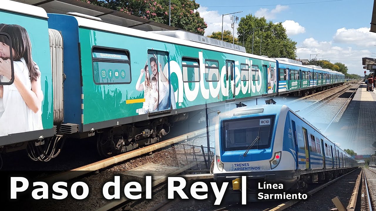 Trenes en PASO DEL REY | Línea SARMIENTO