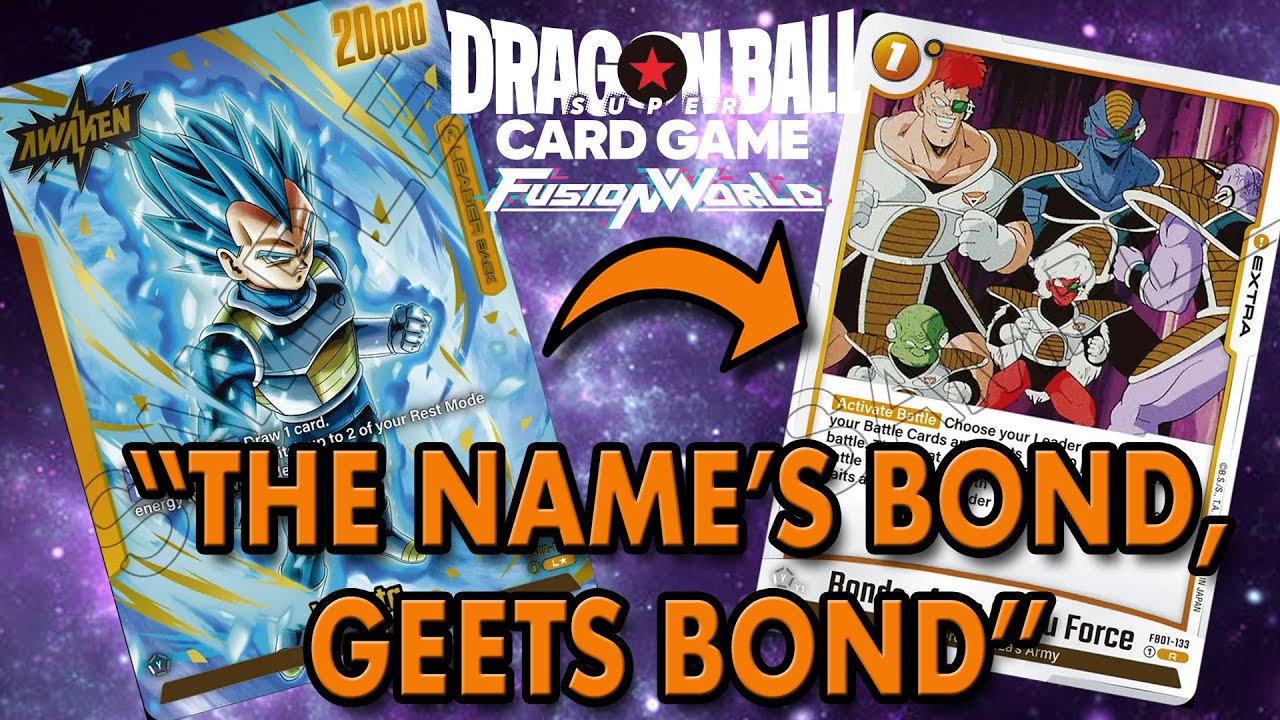 Yellow Vegeta GINYU Deck Tech & Gameplay | Fusion World - Blazing Aura