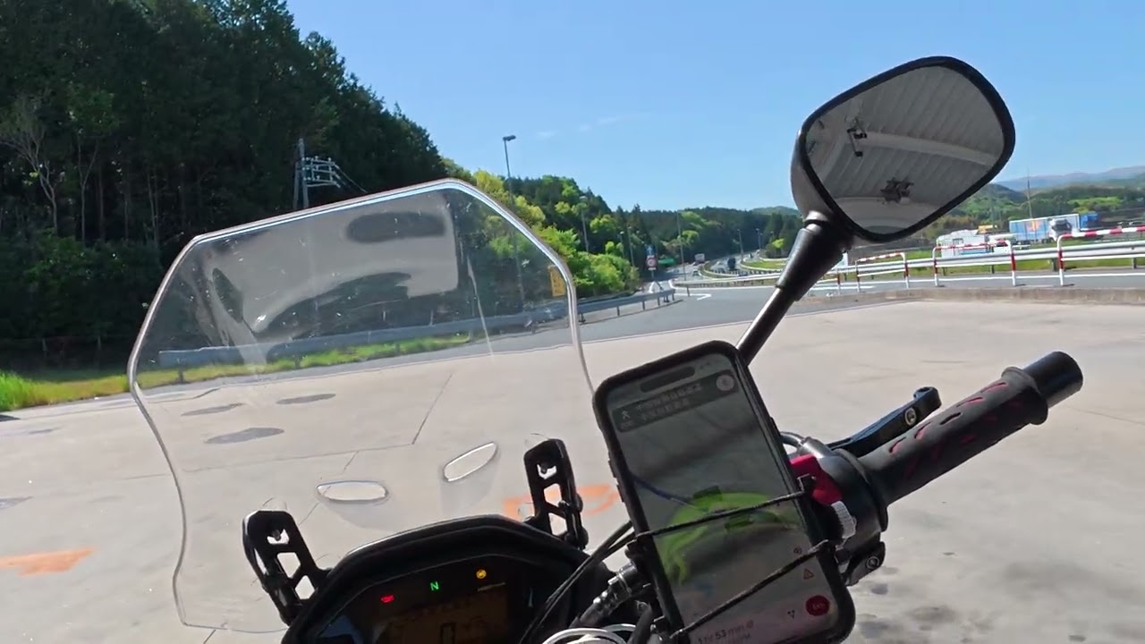 Japan Motorcycle Trip Day Four Hatsukaichi, Hiroshima  to Sasaguri, Fukuoka Uncut 4K part 4