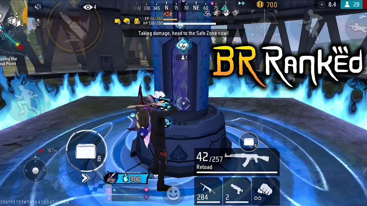 BR Ranked BOOYAH! 🏆 | Bermuda | Free Fire x JUJUTSU KAISEN Gameplay