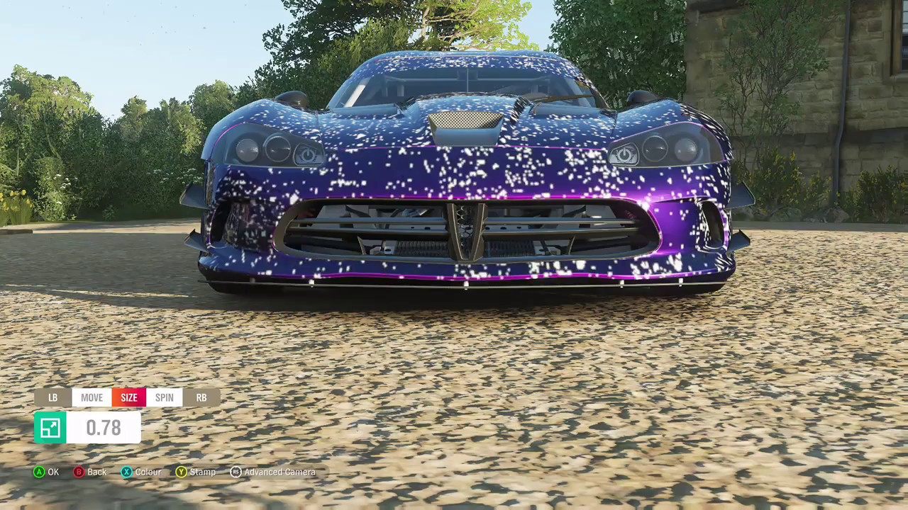 How To Make Galaxy Design FH4
