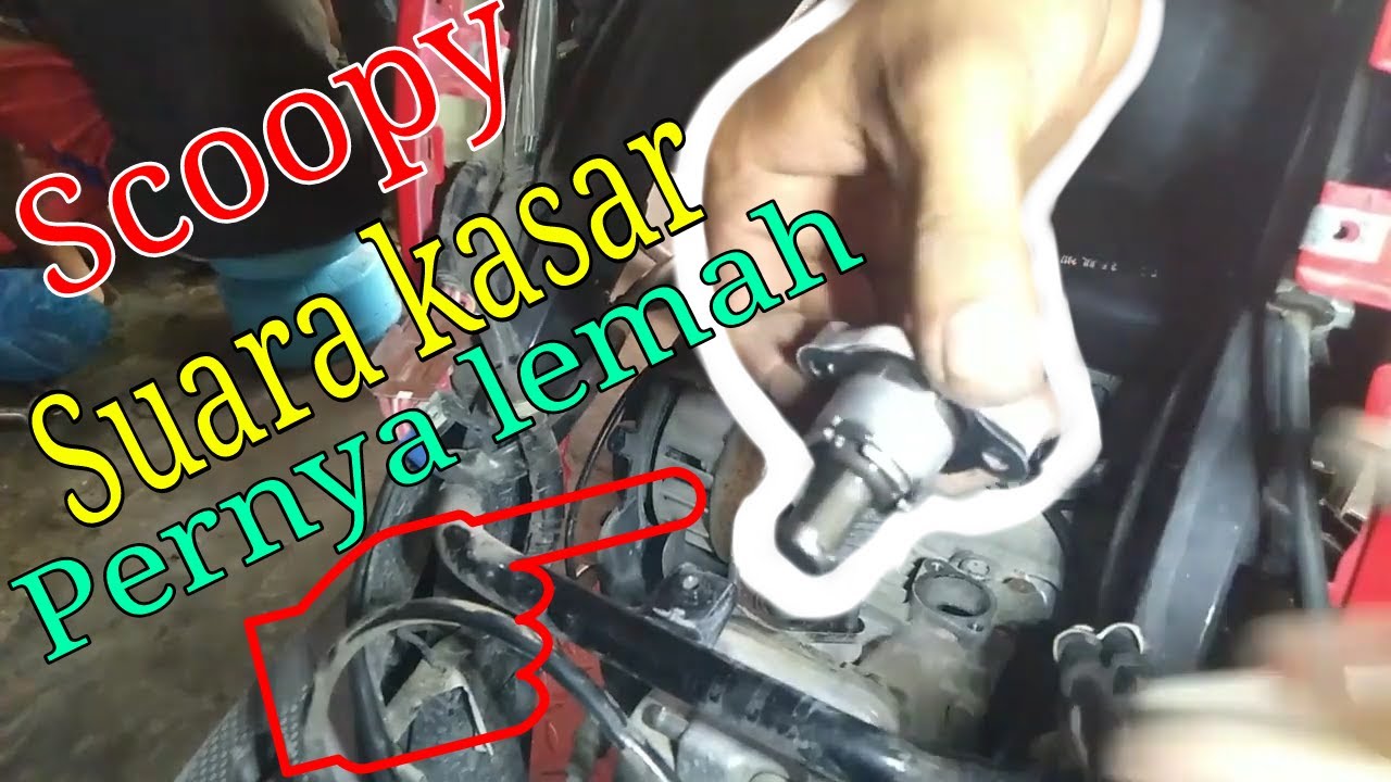 Penyebab suara kasar scoopy eco