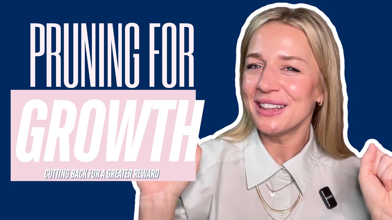 A Cultivated Life: Pruning the Good for Greater Growth