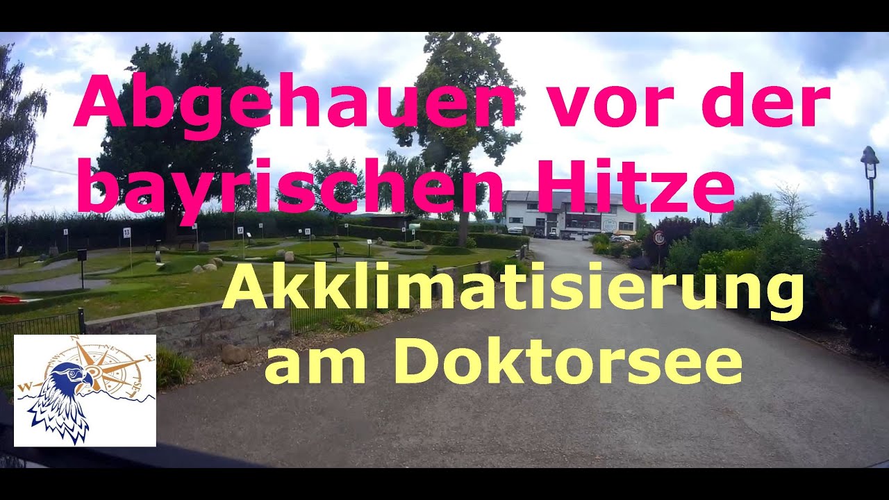 Passau und Rosenheim haben wir nicht mehr erreicht. Die angekündigten Hitztage trieben uns heimwärts