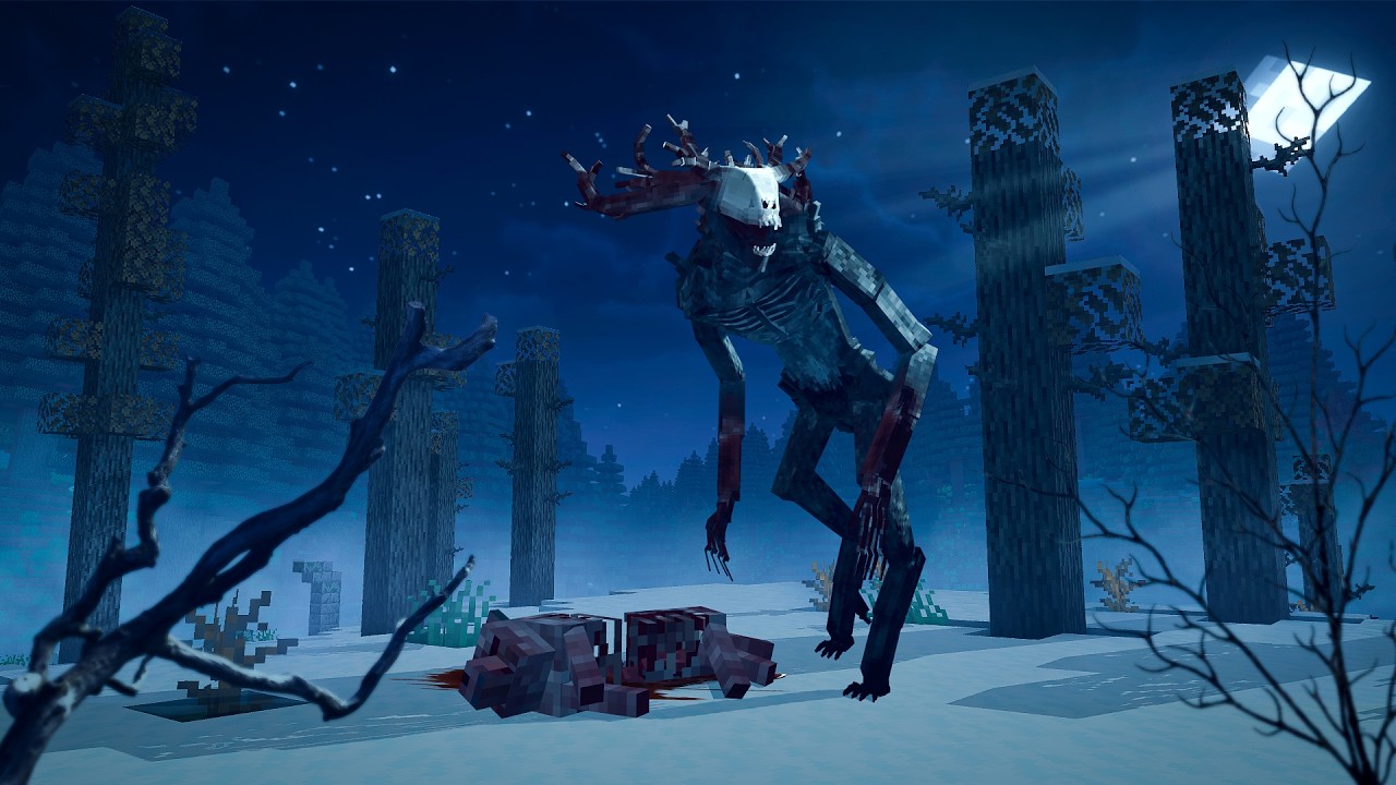 O novo mod de TERROR do Wendigo é DESESPERADOR!!