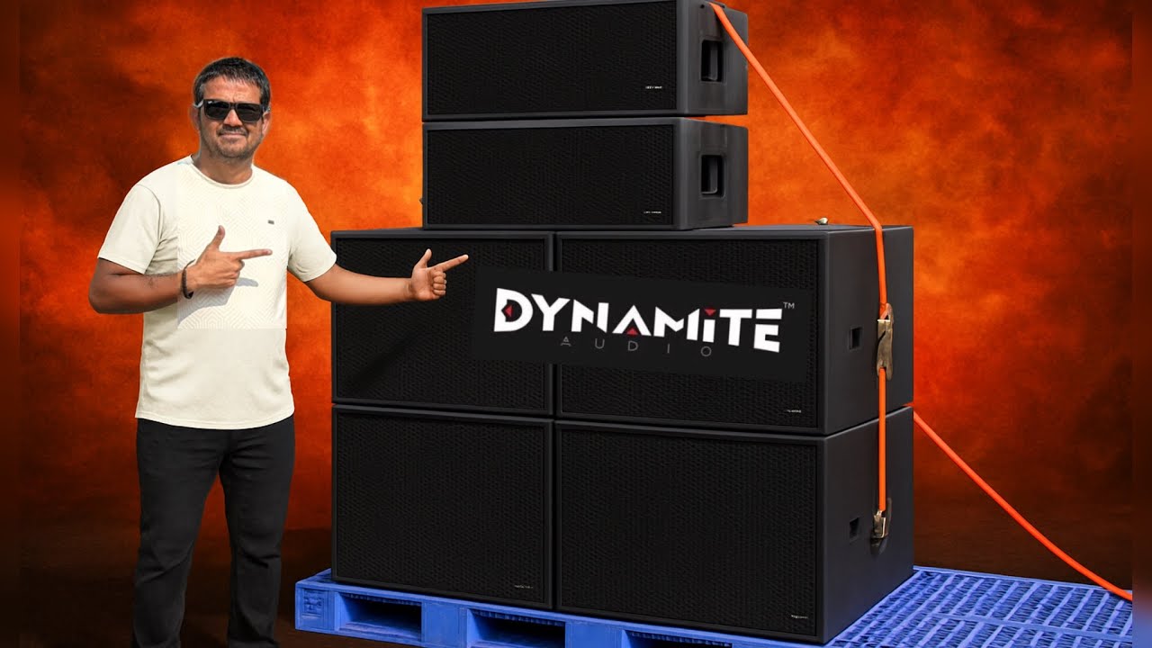 DYNAMITE 21&rdquo; + Dual 10&rdquo; Line Array | REAL SOUND CHECK | BASS TEST 🔥