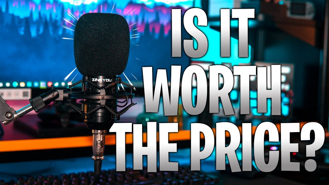 ZINGYOU BM-800 Condenser Microphone Review | Cheap Amazon Microphone