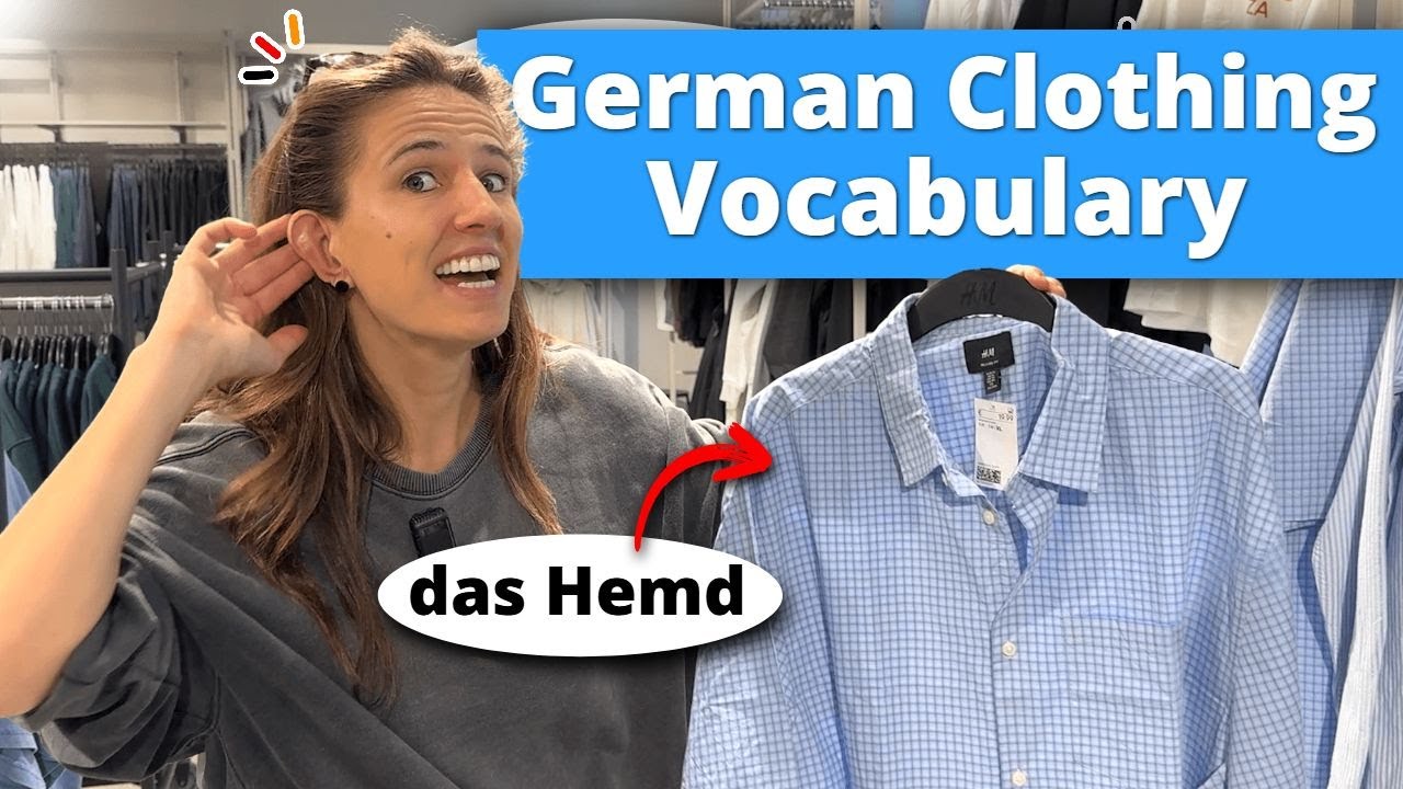 Must-Know German Clothing Vocabulary