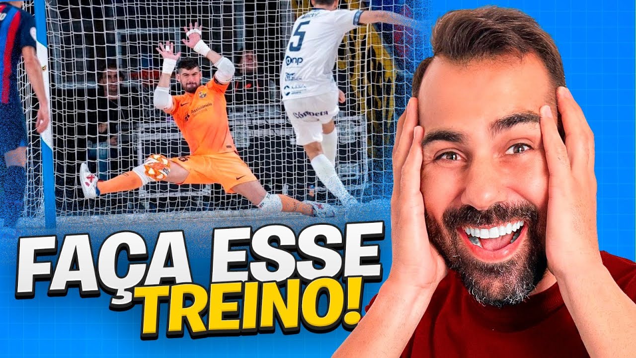 Faça esse treino sozinho #futsal #goleiro #football
