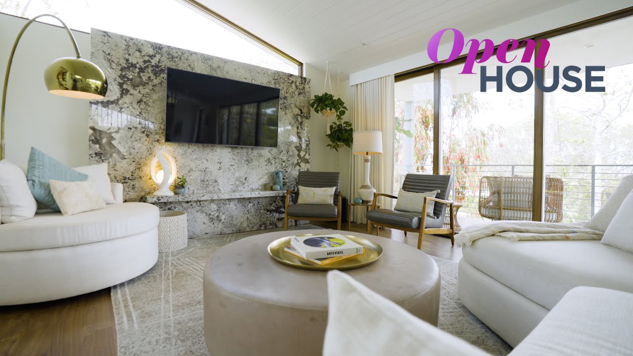 Inside the Studio City Home of Foo Fighters Bassist Nate Mendel | Open House TV