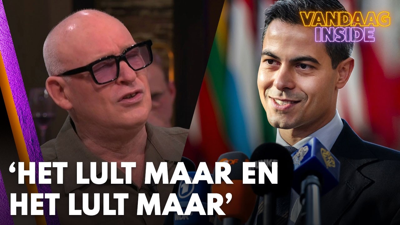 René van der Gijp over interview Rob Jetten: 'Het lult maar en het lult maar' | VANDAAG INSIDE