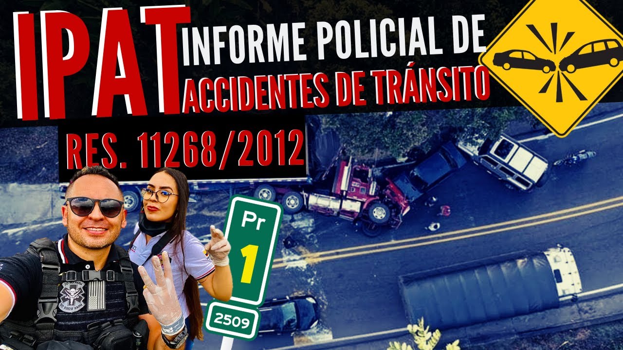 Informe policial de accidente de transito🚨* IPAT* 🦸🏻🚦 Resolucion 11268 de 2012* 🦸🏻‍♂‍👉🏼 #heroevial♥️