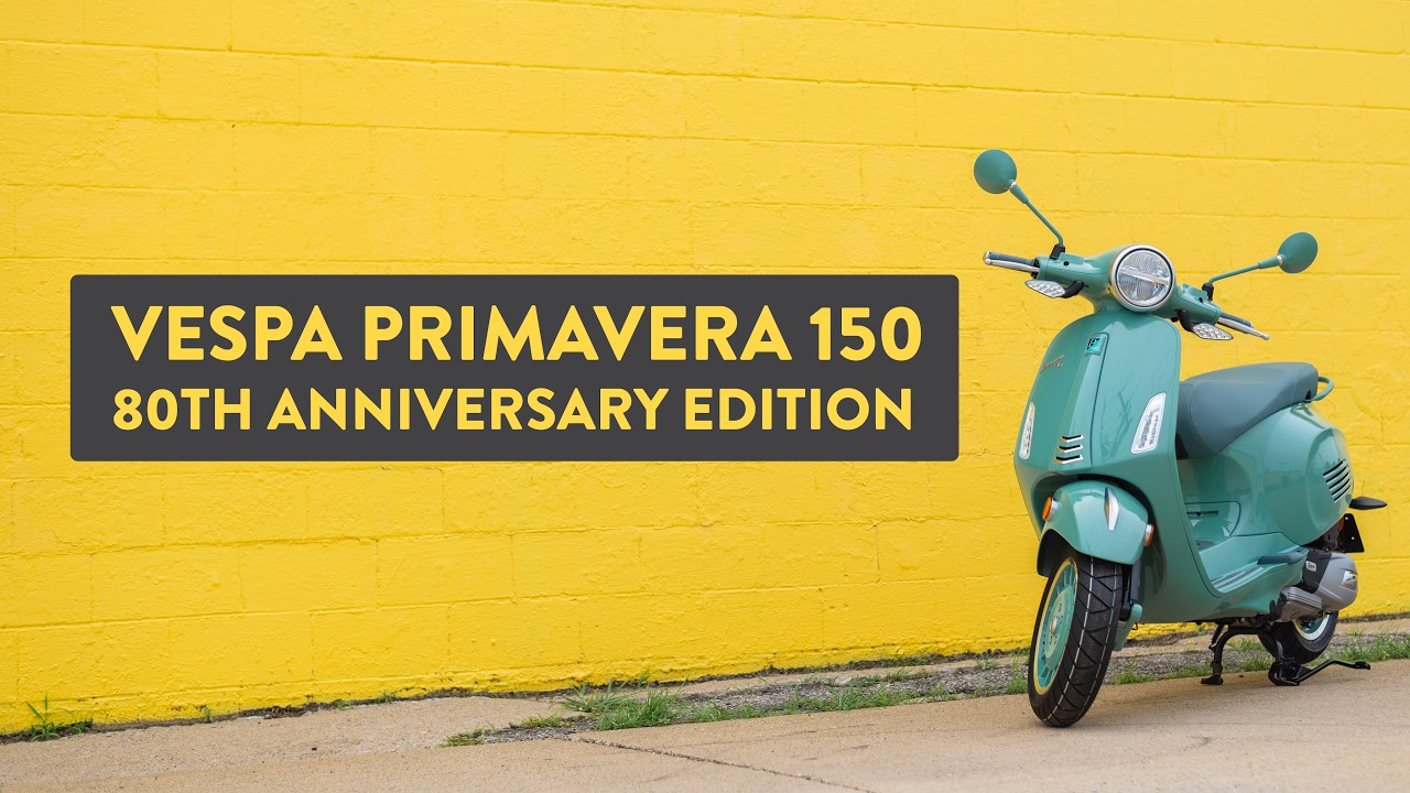 Vespa Primavera 150cc 80th Anniversary Edition