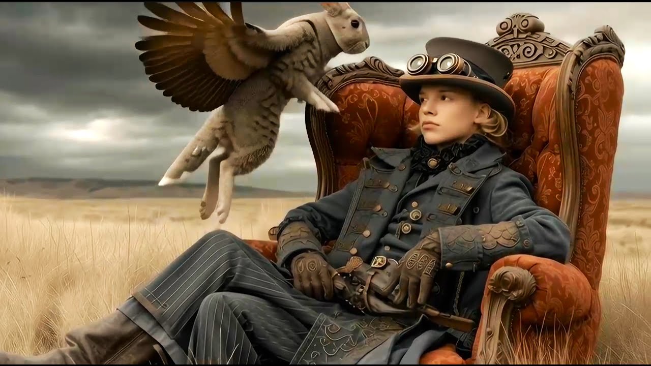 Where Clouds Become Dreams | Surreal Steampunk in the Sky | AI Short Film