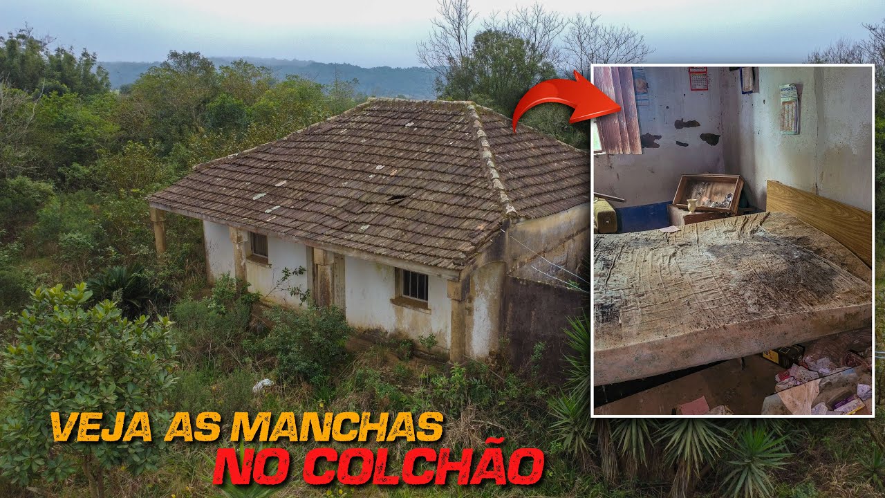 ENCONTRAMOS UMA CENA MUITO ESTRANHA NO QUARTO DESTA CASA ABANDONADA!