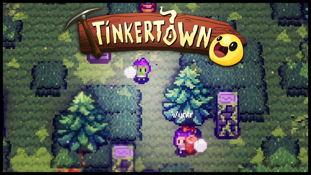 DO WE PUNCH TREES? - Let's play Tinkertown!