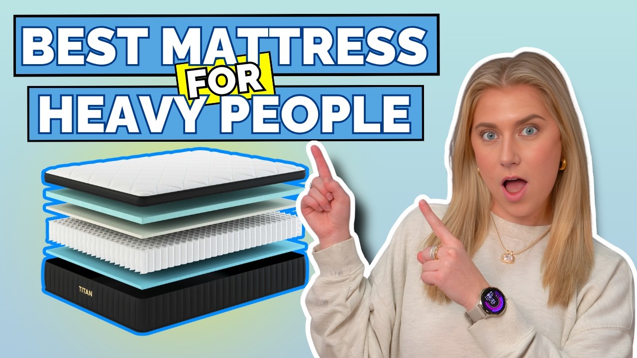 Best Mattresses for Heavy People of 2026 - Our Top 6 Bed Picks!