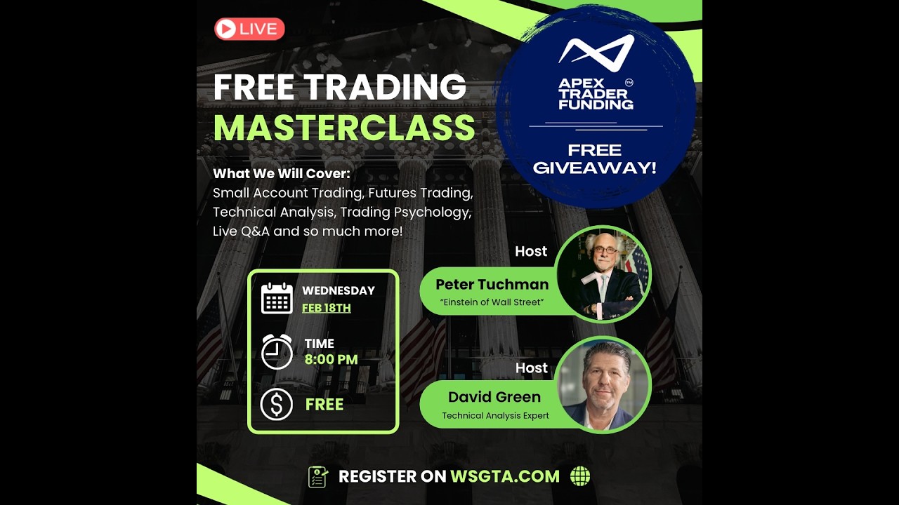 STOP Losing Money in 2026! 🔥 FREE Trading Masterclass w/ David Green & Peter Tuchman