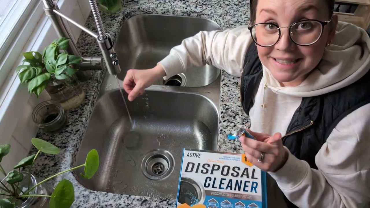 Garbage Disposal Cleaner Deodorizer Tablets, Fresh Citrus Foaming Tablet  review