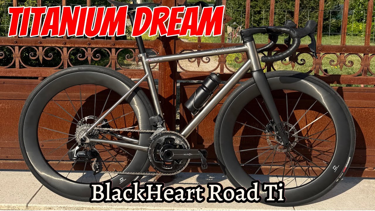 BlackHeart Road Ti - Titanium Dream Bike