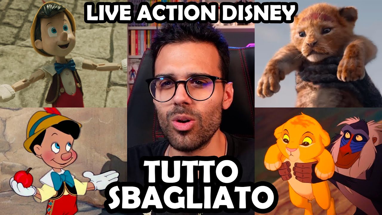 Live Action DISNEY: TUTTO SBAGLIATO secondo Dario Moccia