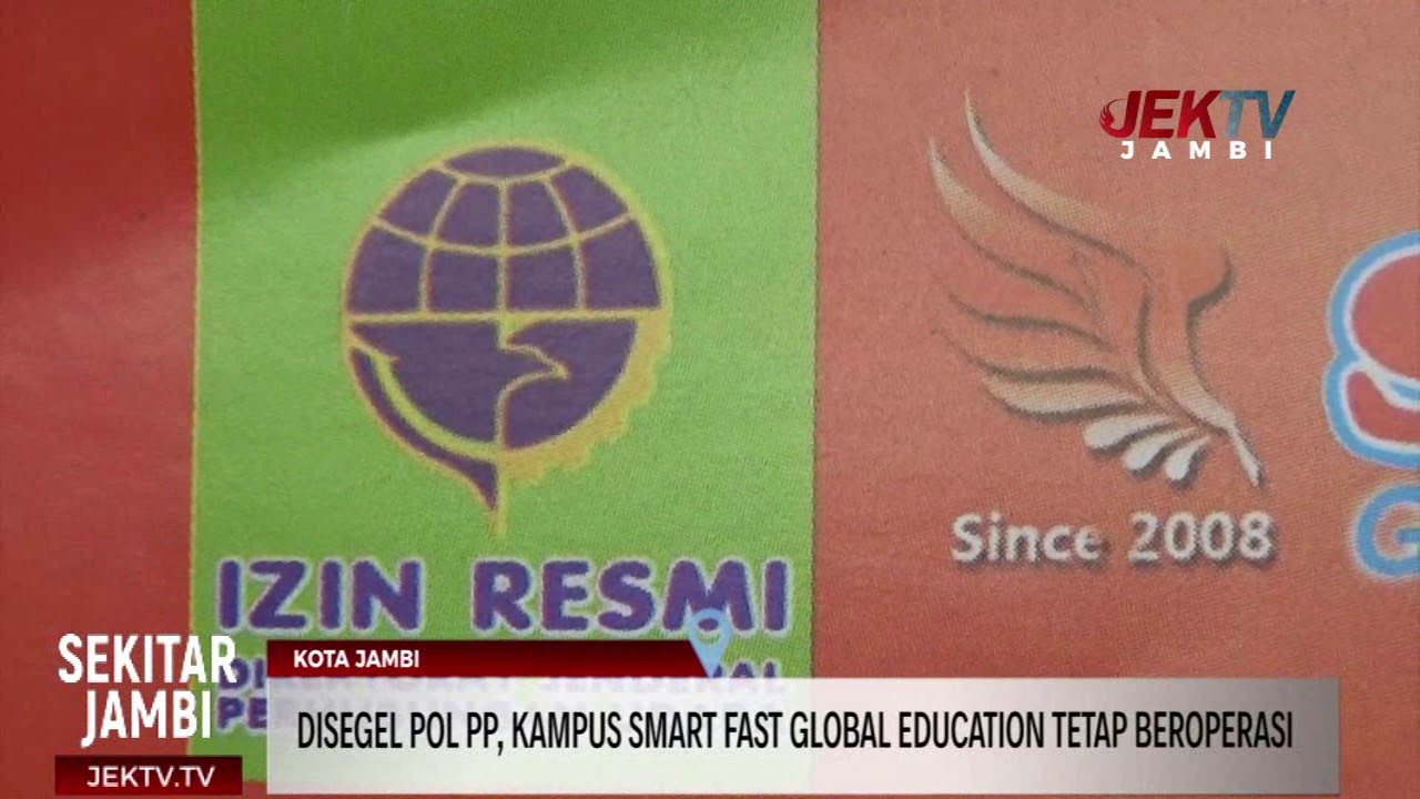 DISEGEL POL PP, KAMPUS SMART FAST GLOBAL EDUCATION TETAP BEROPERASI