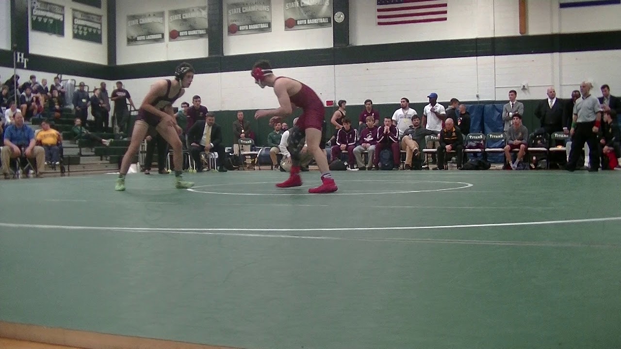 Daniel Adams (Monsignor Farrell) vs Rocco Demartino (Chaminade): 2019 126lb Catholic State Finals